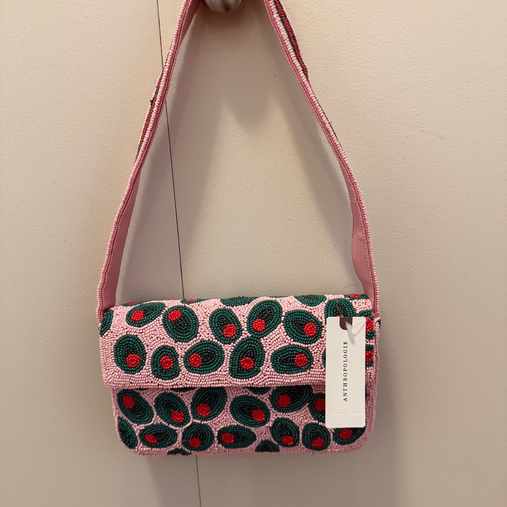 Anthropologie beaded bag